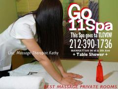 Go 11 SPA goes to ELEVEN! 11SPA SUPER MASSAGE Sensual Bodyrub Table SHOWER