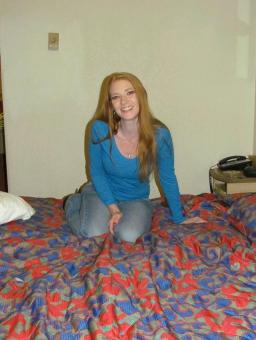 Treat yourself today. Strawberry blonde Becca, 27
