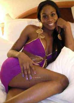 Hot body massage from a topless transexual, 25