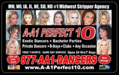 Bismarck North Dakota Strippers 877-AA1-DANCERS Bachelor Party Strippers Dancers Hiring In Nd