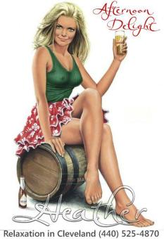 Heather... Your Blonde for Relaxation & Friendly, Pampering Touch.