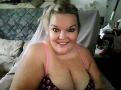 SUNSHINE (daytime ) SPECIAL ! ! Big Busty Mature Blonde Linda Kelly BODY RUBS!, 59
