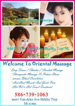 &&&&===Welcome To Oriental Massage ====586, 63
