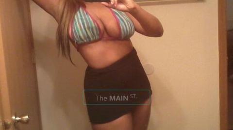 Hott busty blonde