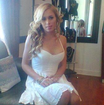a NUDE or TOPLESS body RUB by a hot SLIM BUSTY spanish BLONDIE 8324750073, 24