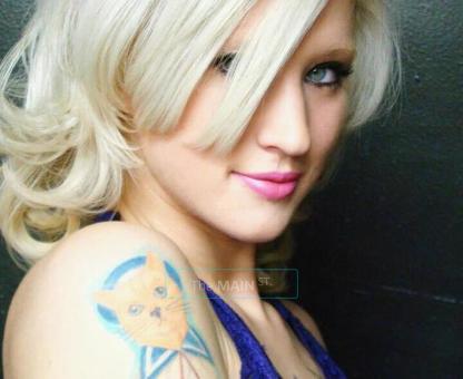 â?€ Young blondie with blue eyes. â?€, 21