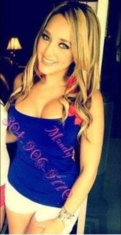 • Sexy Busty Blonde Playmate • Big B( . )( . )Bs, 21