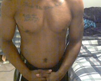 Bi- Athletic, Smooth, Ebony Male 33yo Top, 33
