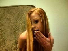 model type ,long legs ,long red hair and alot of flair, fun and playful, Savahanna, 23