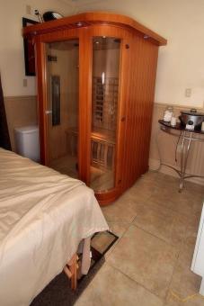 Escape The Cold With A Relaxing Sauna, Ease Back To Reality With A Table Shower., 32