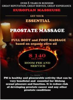**PROSTATE MASSAGE **EUROPEAN 40DD Jackie TUESDAY, 40