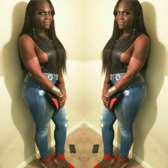 Dark and lovely with a creamy white load, 30