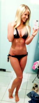 ? CAUCASiAN BLONDE CUTiE ? __________ __________ __________ TREAT YOURSELF, 23