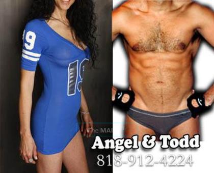 Four hands rubbing you - a girl and guy couple -- ANGEL AND TODD -- and much more, 39